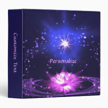 Elegante Zen Paarse Crystal Lotus Flower