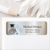 Elegante zilveren afstudeerhoed, Disco Bal, Wijn Etiket (Insitu)