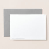 Elegante zilveren bruids douche uitnodiging (Met envelop)