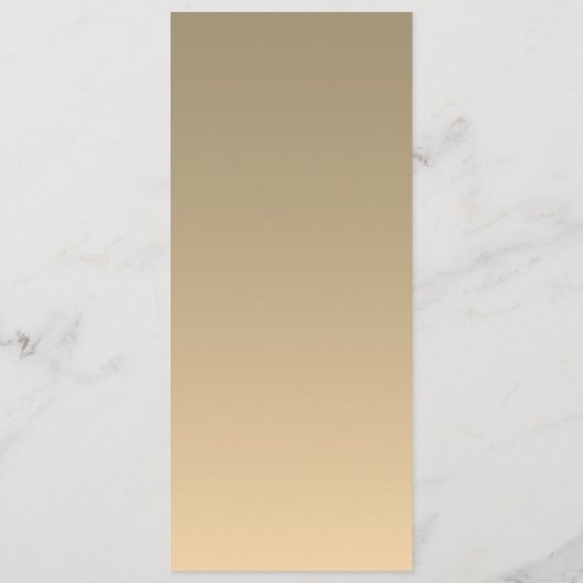 Elegante Zilveren Bruiloft Menu (Achterkant)