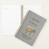Elegante Zilveren Bruiloft Planner (Display)