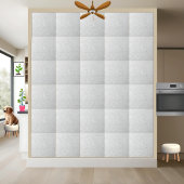 Elegante zilveren glitter Sparkle keramische Tegel Tegeltje