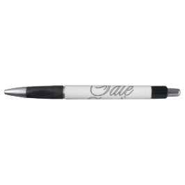 Elegante zilveren script professionele pen met wit