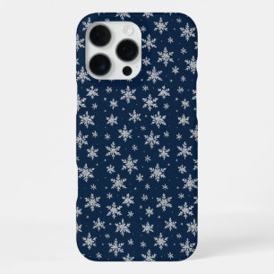 Elegante Zilveren Sneeuwvlok   Winter Vakantie  iPhone 16 Pro Max Hoesje