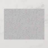 Elegante Zilveren Sterrenstof Doopsel Doop Uitnodiging Briefkaart (Achterkant)