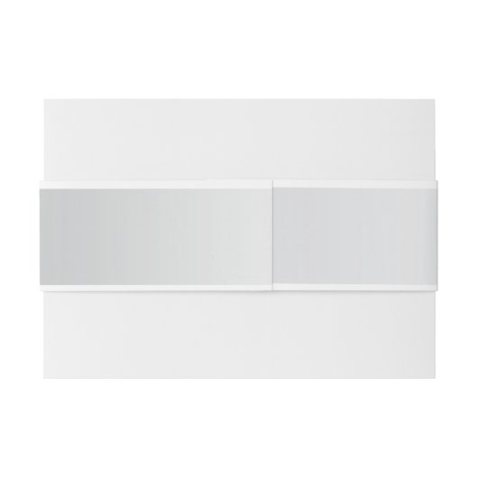 Elegante zilveren strepen en roze hortensia's brui uitnodigingen wikkel (Achterkant Voorbeeld)