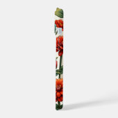 Elegante Zinnia Bloem iPhone 15 Case (Linkerkant)