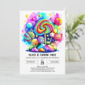 Elegante Zoete Chocolade Printable Verjaardag Kaart (Staand voorkant)