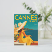 Elegante zomer in Cannes Briefkaart (Staand voorkant)