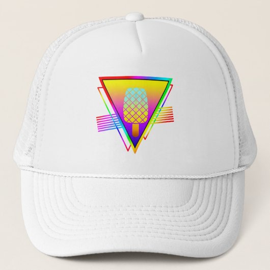Elegante zomer retro ijsdruppel trucker pet (Voorkant)