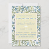 Elegante zomer wilde bloemen - Afstuderen Kaart (Voorkant)