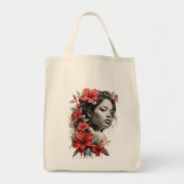 Elegante Zomerse Canvas tas – Stijlvol cadeau voor (Voorkant)