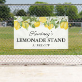 Elegante zomerse limonadekraam banner (Insitu)