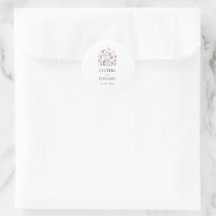 Elegante zomerweide wilde bloemen bruiloft