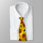 Elegante zonnebloem foto stropdas (Gebonden)