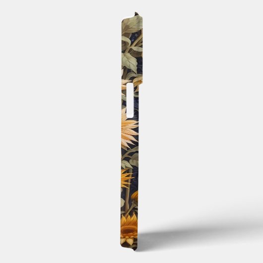 Elegante zonnebloemen Cavalier King Charles Spanie Case-Mate iPhone Case (Achterkant / Rechts)