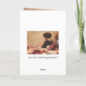 Elegante Zuster Verjaardag Kaart (Achterkant)