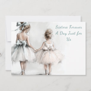 Elegante Zusterdag Brunch Uitnodiging – Pastel Kun