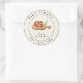 Elegante zuurdesem brood bakken etiketten (Tas)