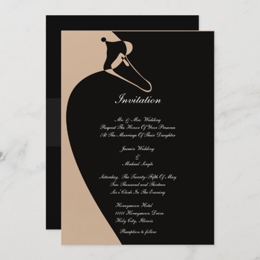 Elegante Zwaan Kaart (Voorkant / Achterkant)