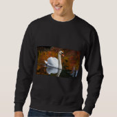 Elegante Zwaan Trui (Voorkant)