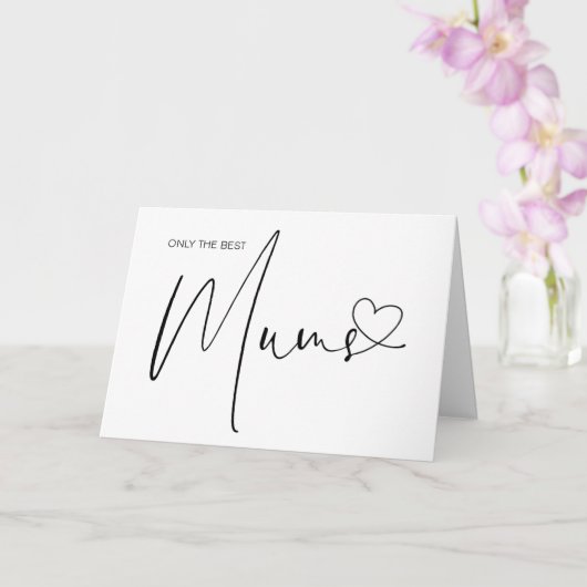 Elegante zwangerschapsaankondiging Baby onthullen  Kaart (Orchidee)