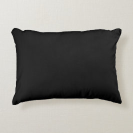 Elegante Zwart Accent Kussen