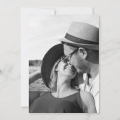 Elegante zwart en goud oker, confetti kaart (Achterkant)