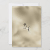 Elegante zwart gouden glitter druppels Save the Da Kaart (Achterkant)