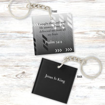 Elegante zwart-grijs Abstracte Bijbelverzen Art