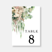 Elegante zwart-wit bloemenbruiloft kaart