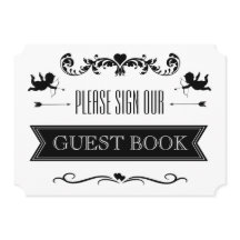 Elegante  zwart-wit bruiloft