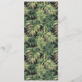 Elegante Zwart-Wit Klassieke Menu (Achterkant)