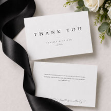 Elegante zwart-wit minimalistisch