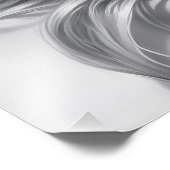 Elegante zwart-wit portretkunst foto afdruk (Hoek)