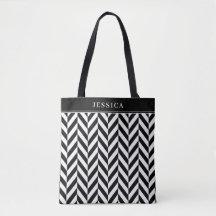 Elegante zwart-wit strepenpatroon naam