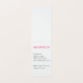 Elegante zwart-witte Hollywood Waves Hair Style Visitekaartje (Binnenkant ongevouwen)