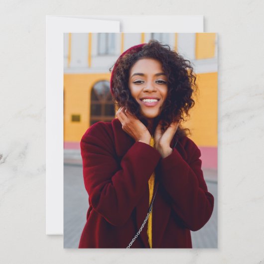 Elegante zwarte belettering verpleegster pinning c kaart (Achterkant)