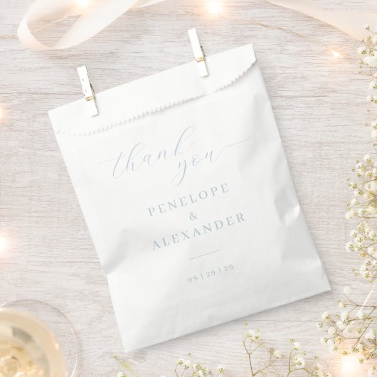 Elegante Zwarte Calligrafie Bedankzakje (Geknipt)