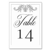 Elegante zwarte Chinoiserie Bird Crest Wedding Kaart (Achterkant)