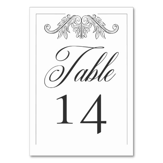 Elegante zwarte Chinoiserie Bird Crest Wedding Kaart (Voorkant)