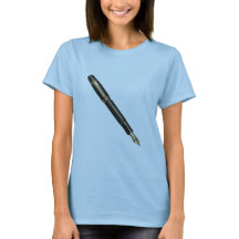 Elegante zwarte en gouden vulpen