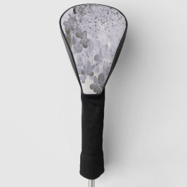 Elegante zwarte en grijze Limelight Hortensia Golfheadcover