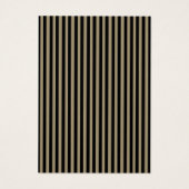 Elegante zwarte en groene strepen Dank u kaart (Achterkant)