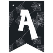 Elegante zwarte Halloween Vlaggetjes (Tweede vlag)