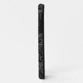 Elegante zwarte iPhone 5 hoesje (Achterkant/links)