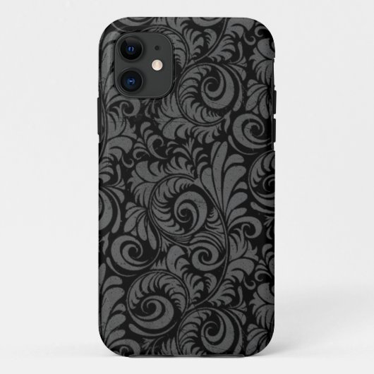 Elegante zwarte iPhone 5 hoesje (Achterkant)