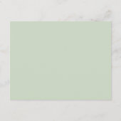 Elegante zwarte kalligrafie bruiloft informatie informatiekaartje (Achterkant)