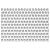 Elegante zwarte midden eeuw mod boog lijnen tafelkleed (Voorkant (Horizontaal))