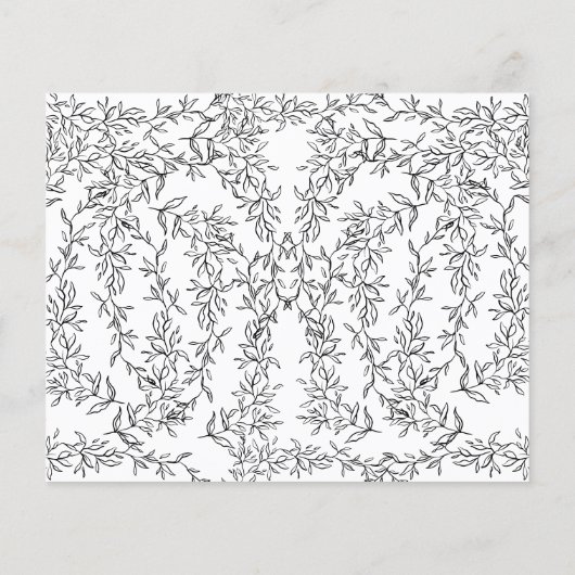 Elegante Zwarte Strik Bruidsdouche Recept (Achterkant)